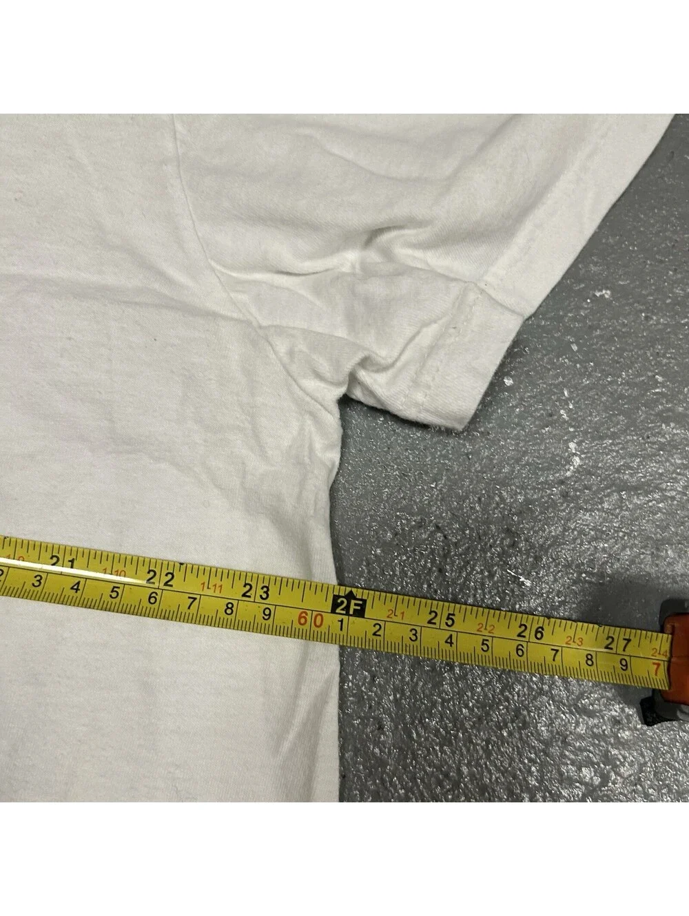 VINTAGE Polo Ralph Lauren Logo Cotton Plain White T-Shirt Size XL